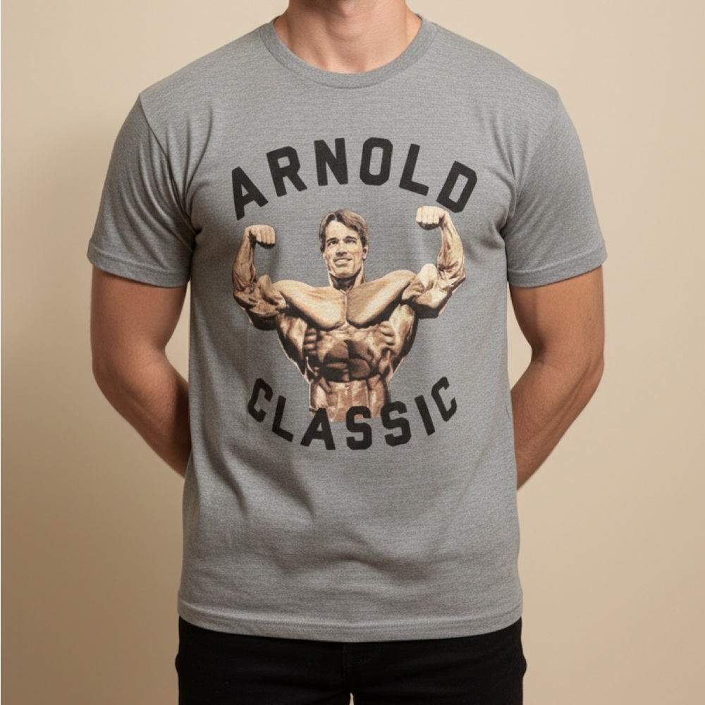 Gray Arnold Classic Men's T-Shirt